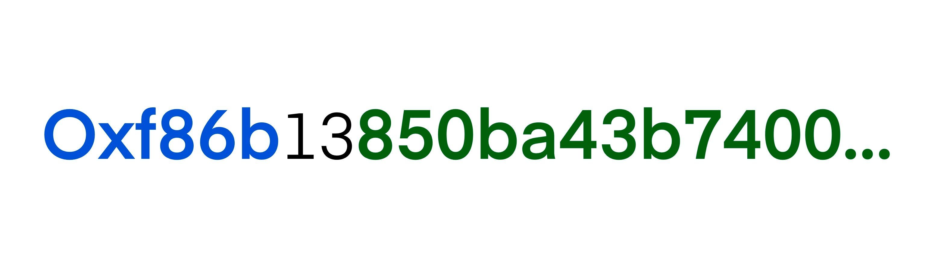 An example of an RLP encoded legacy transaction